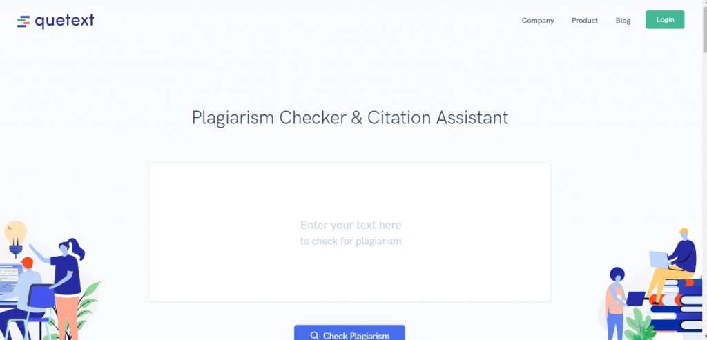 Plagiarism checker tool for content writers