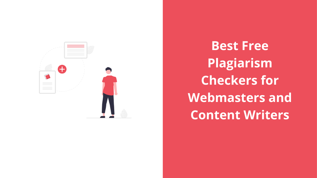 best plagiarism checkers for webmasters and content writers blog banner