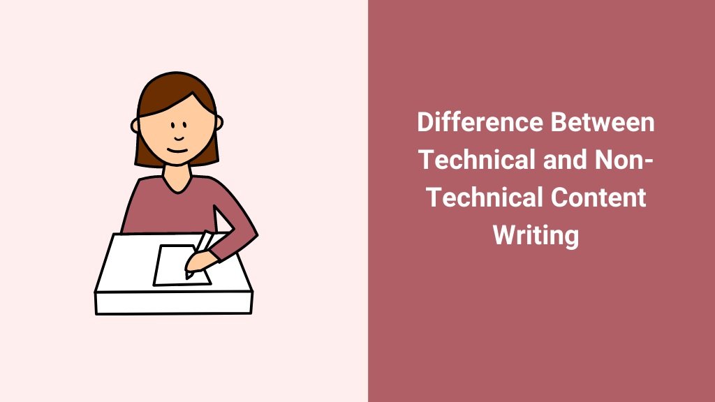 Technical vs Non Technical Writing blog banner